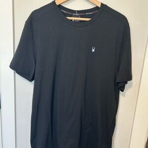 Spyder Black Short Sleeve Tee